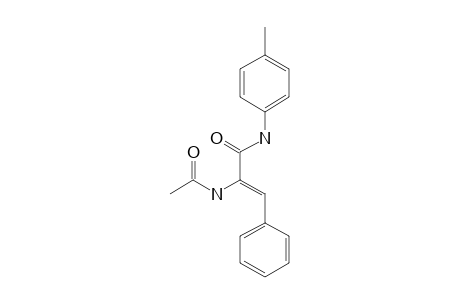 Propenamide, 2-acetamido-3-phenyl-N-(4-methylphenyl)-