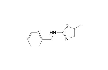 5-Methyl-N-(2-pyridinylmethyl)-4,5-dihydro-1,3-thiazol-2-amine