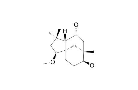 6-ALPHA,9-BETA-DIHYDROXY-2-BETA-METHOXYClOVANE