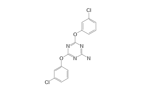 2-amino-4,6-bis(m-chlorophenoxy)-s-triazine