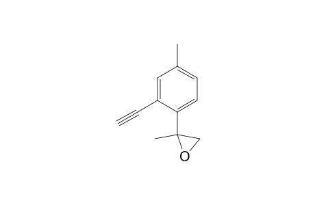 2-(2-Ethynyl-4-methylphenyl)-2-methyloxirane