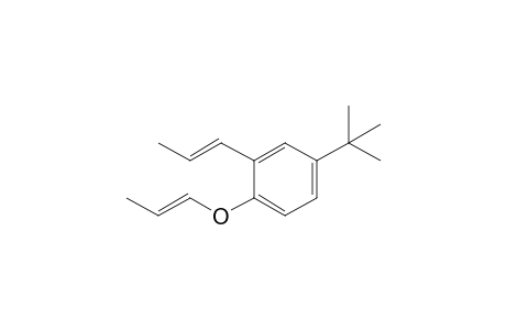 4-Tert-butyl-2-(prop-1-enyl)-1-(prop-1-enyloxy)benzene