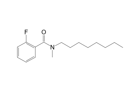 Benzamide, 2-fluoro-N-methyl-N-octyl-