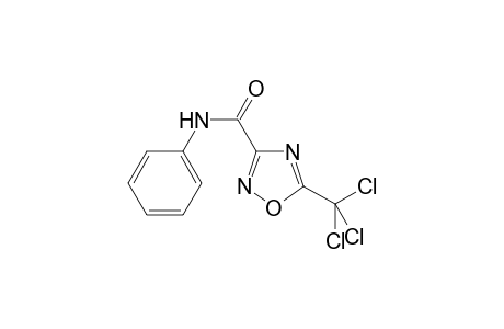 1,2,4-Oxadiazole-3-carboxamide, 5-trichloromethyl-N-phenyl-