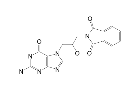 7-[2-Hydroxy-3-phthalimidopropyl]guanine