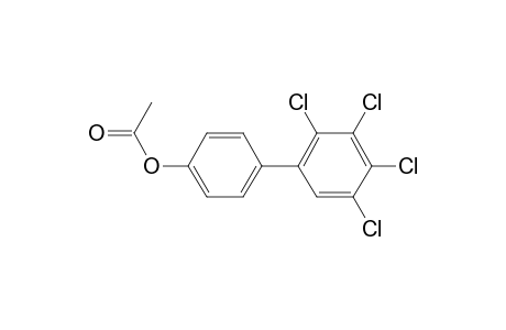 4-Hydroxy-2',3',4',5'-tetrachlorobiphenyl, acetate