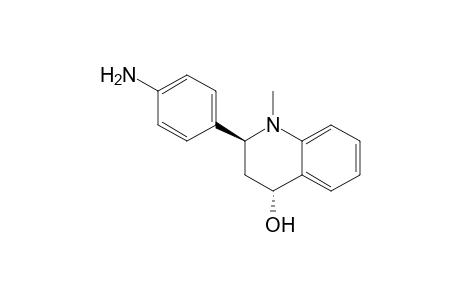 (2S*,4R*)-2-(4-Aminophenyl)-1-methyl-1,2,3,4-tetrahydroquinolin-4-ol