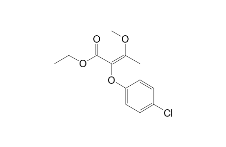 (E)-2-(4-chlorophenoxy)-3-methoxy-2-butenoic acid ethyl ester