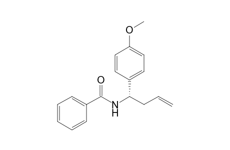 (S)-N-[1-(4-Methoxyphenyl)but-3-enyl]benzamide