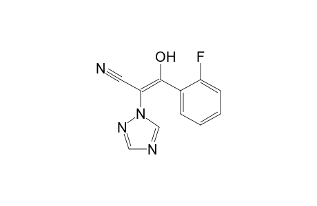 1H-1,2,4-Triazole-1-acetonitrile, alpha-[(2-fluorophenyl)hydroxymethylene]-