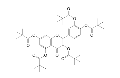 3,3',4',5,7-Pentapivaloyl-quercetin