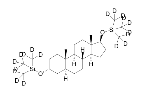 [(3R,5S,8R,9S,10S,13S,14S,17S)-10,13-dimethyl-3-[tris(trideuteriomethyl)silyloxy]-2,3,4,5,6,7,8,9,11,12,14,15,16,17-tetradecahydro-1H-cyclopenta[a]phenanthren-17-yl]oxy-tris(trideuteriomethyl)silane