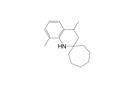 2-Spiro-cycloheptyl-4,8-dimethyl-1,2,3,4-tetrahydro-quinoline