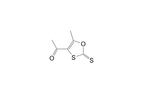 1-(5-Methyl-2-sulfanylidene-1,3-oxathiol-4-yl)ethanone