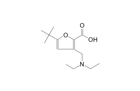 5-tert-Butyl-3-(diethylaminomethyl)-2-furancarboxylic acid