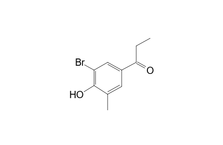 3'-bromo-4'-hydroxy-5'-methylpropiophenone