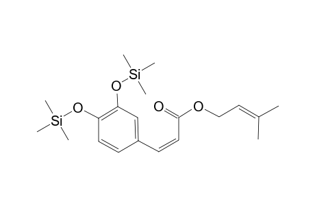 Prenyl (Z)-caffeate, di-TMS