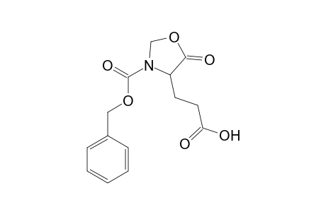 3-(3-[(Benzyloxy)carbonyl]-5-oxo-1,3-oxazolidin-4-yl)propanoic acid