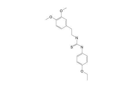 1-(3,4-dimethoxyphenethyl)-3-(p-ethoxyphenyl)-2-thiourea