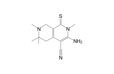 3-Amino-2,6,6,7-tetramethyl-1-thioxo-1,2,5,6,7,8-hexahydro-[2,7]naphthyridine-4-carbonitrile