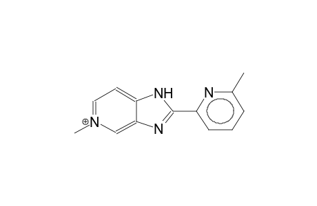 2-(6-METHYLPYRID-2-YL)-5-METHYLIMIDAZO[4,5-C]PYRIDINIUM CATION