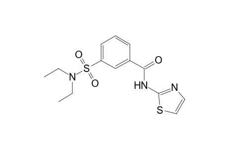 3-[(diethylamino)sulfonyl]-N-(1,3-thiazol-2-yl)benzamide