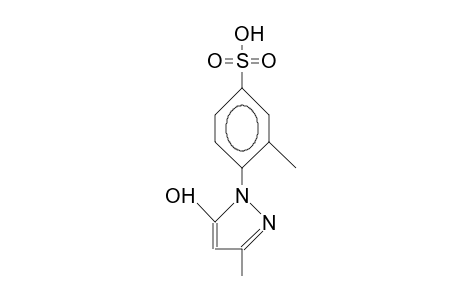 Benzenesulfonic acid, 4-(4,5-dihydro-3-methyl-5-oxo-1H-pyrazol-1-yl)-3-methyl-