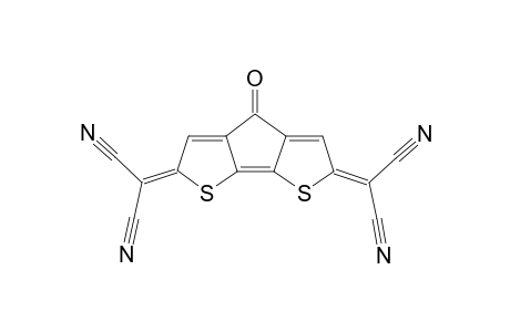 2,6-Dicyanomethylene-4-oxo-2,6-dhydrocyclopenta[2,1-b;3,4-b']dithiophene