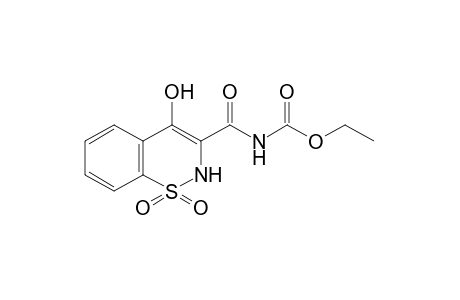 [(4-hydroxy-2H-1,2-benzothiazin-3-yl)carbonyl]carbamic acid, ethylester, S,S-dioxide