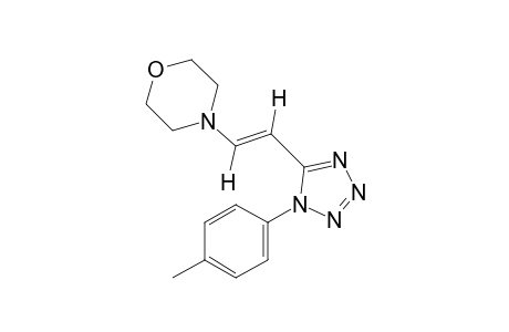 trans-5-(2-morpholinovinyl)-1-p-tolyl-1H-tetrazole