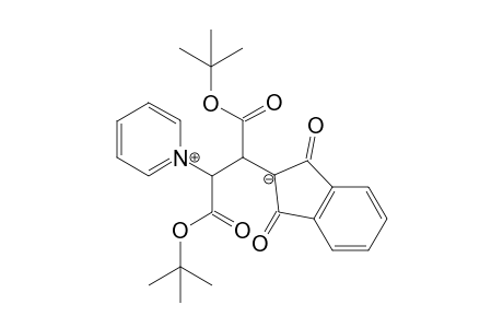 di(t-Butyl) 2-[indane-1',3'-dione-2'-yl-2'-ylide]-3-pyridinium-1,4-butanedioate