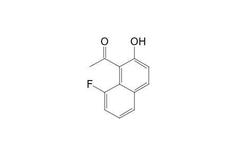 1-(8-FLUORO-2-HYDROXYNAPHTHALEN-1-YL)-ETHANONE