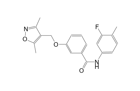 benzamide, 3-[(3,5-dimethyl-4-isoxazolyl)methoxy]-N-(3-fluoro-4-methylphenyl)-