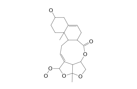 STAUNTONINE;3-BETA-HYDROXY-18-HYDROPEROXY-15,20-ALPHA:18,20-BETA-DIEPOXY-13,14:14,15-DISECOPREGNA-5,12-DIEN-14-OIC_ACID-16-OXY-LACTONE