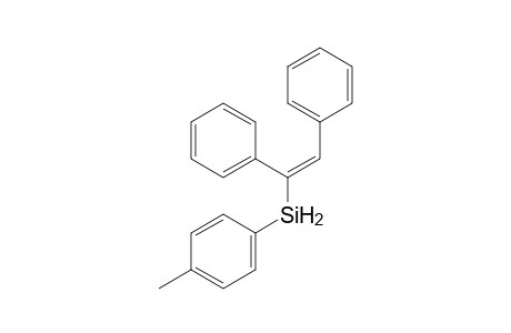 (E)-(1,2-Diphenylvinyl)(p-tolyl)silane