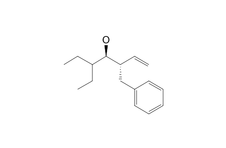 Anti-5-ethyl-3-(phenylmethyl)-1-hepten-4-ol