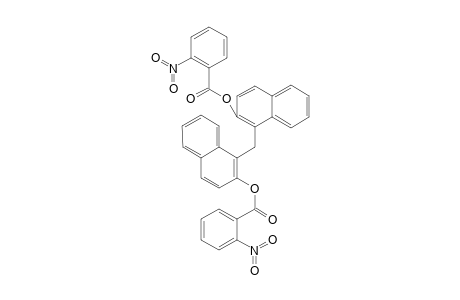 1-((2-[(2-Nitrobenzoyl)oxy]-1-naphthyl)methyl)-2-naphthyl 2-nitrobenzoate
