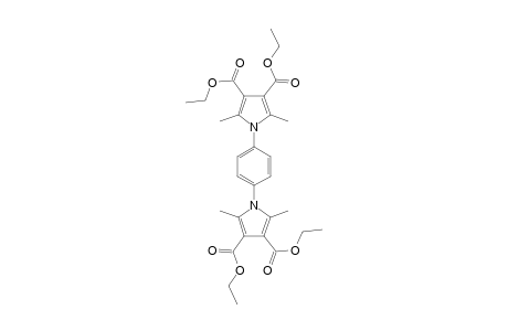 Tetraethyl 1,1'-(1,4-phenylene)bis(2,5-dimethyl-1H-pyrrole-3,4-dicarboxylate)