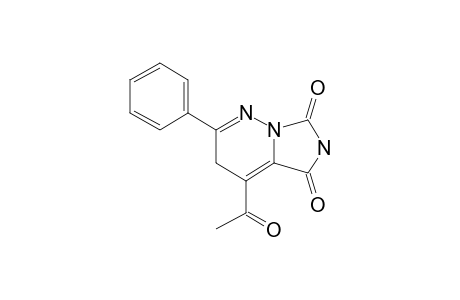 2-Phenyl-4-acetyl-3H-imidazo[1,5-B]pyridazine-5,7-(6H)-dione