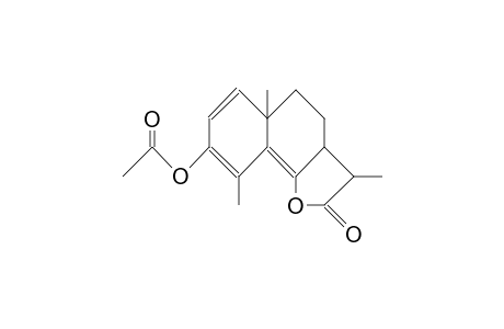 3-Acetoxy-eudesma-1,3,5-trien-6,12-olide