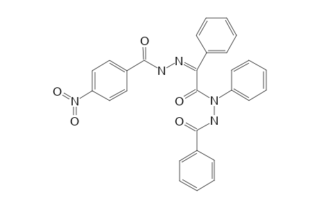 N-[(Z)-[2-(N-benzamidoanilino)-2-keto-1-phenyl-ethylidene]amino]-4-nitro-benzamide