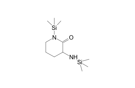 1-(trimethylsilyl)-3-((trimethylsilyl)amino)piperidin-2-one