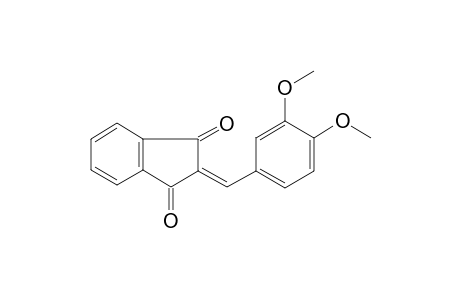 2-(3,4-Dimethoxybenzylidene)-1H-indene-1,3(2H)-dione