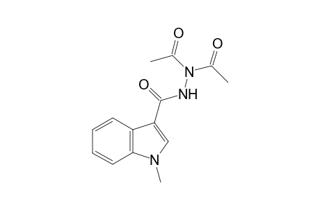 N,N-Diacetyl-1-methyl-1H-indole-3-carbohydrazide