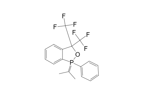 1,1,1,3-TETRAHYDRO-1-ISOPROPYLIDENE-1-PHENYL-3,3-BIS-(TRIFLUOROMETHYL)-2,1-BENZOXAPHOSPHOLE