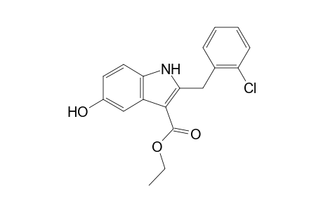 Ethyl 2-(2-Chlorobenzyl)-5-hydroxy-1H-indole-3-carboxylate