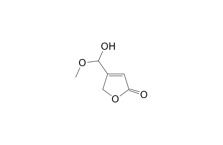 4-(hydroxy-methoxymethyl)-5H-furan-2-one