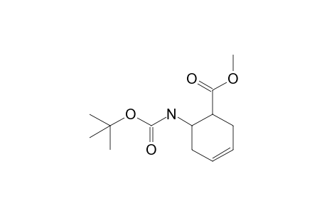 Methyl 6-[(t-butoxycarbonyl)amino]cyclohex-3-ene-1-carboxylate