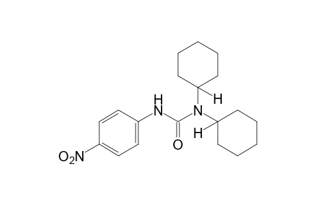 1,1-dicyclohexyl-3-(p-nitrophenyl)urea