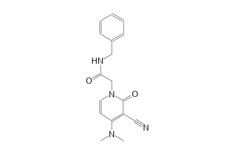 N-benzyl-2-(3-cyano-4-(dimethylamino)-2-oxo-1(2H)-pyridinyl)acetamide